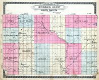 County Outline Map, Hutchinson County 1910